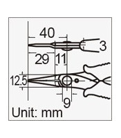 1PK-102-E КЛЕЩИ esd