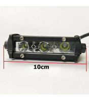 LED LIGHT BAR 9W SLIM ΛΕΠΤΟΣ ΑΔΙΑΒΡΟΧΟΣ LED LIGHT BAR 9W 12 - 24 VDC 30°HEADLIGHT