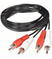 Кабел, 2 Чинча към 2 Чинча 3 метра, Cable 2 x RCA M/M