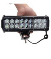 23 См Мощен LED бар с Комбинирана Combo светлина 54W 18 LED 12V 24V АТВ, Джип, 4х4, Offroad