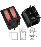 RL2-4-21/ ΔΙΑΚΟΠΤΗΣ ΜΕΓΑΛΟΣ ΔΙΠΛΟΣ ON-OFF 250V 16AΔΙΑΚΟΠΤΕΣ