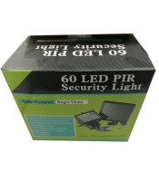 Solar Panel LED Flood Security Garden Light PIR Motion Sensor 60 LEDs