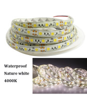 DC12V LED strip 5050 flexible light 60led/m,5m/lot Neutral White 4000K