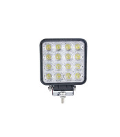 48W Square LED Work Light ΤΕΤΡΑΓΩΝΟΣ ΠΡΟΒΟΛΕΑΣ LED 48W 12V-32V ΓΙΑ ΒΑΡΚΕΣ ΤΡΑΚΤΕΡ ΤΖΙΠHEADLIGHT