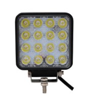 16 LED 48W МОЩЕН ДИОДЕН ФАР, ХАЛОГЕН ЗА ДЖИП ATV 4Х4 48W 12V-32V