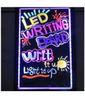 LED WRITING BOARD 40X60 ΠΙΝΑΚΙΔΑ LED ΓΡΑΦΗΣ ΜΕ ΜΑΡΚΑΔΟΡΟΥΣ 40Χ60ΠΙΝΑΚΙΔΕΣ LED