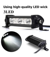 LED LIGHT BAR 9W SLIM ΛΕΠΤΟΣ ΑΔΙΑΒΡΟΧΟΣ LED LIGHT BAR 9W 12 - 24 VDC 30°HEADLIGHT