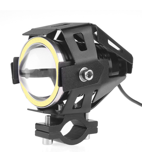 U7 LED Fog Light Bike Driving DRL Fog Light Spotlight, High/Low Beam