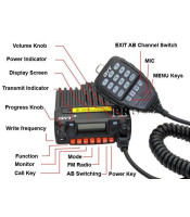 QYT KT8900 Mini Dual Band Mobile Radio KT-8900 Vehicle