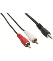 SOUND CABLE 3.5mm MALE STEREO TO 2 MALE RCA 10m