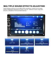 7018B 7 Inch Bluetooth V2.0 Car MP5 Player