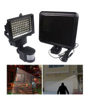 LED Super Bright Solar Security Light Floodlight With PIR Motion Sensor