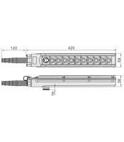 XCD65C XND ΜΠΟΥΤΟΝΙΕΡΑ ΓΕΡΑΝΩΝ ΣΤΕΓΑΝΗ 1 ΤΑΧΥΤΗΤΑΣ/10 ΠΛΗΚΤΡΩΝΔΙΑΚΟΠΤΕΣ