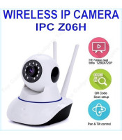 IPC - Z06H 720P HD Wireless IP Surveillance Camera System - WHITE