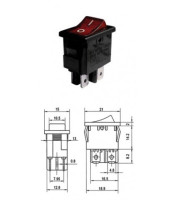 RL3-311-V SWITCH 1P ON-OFF 10A 125VCA