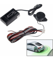 auto electromagnetic parking sensor no holes need,easy install,parking radar