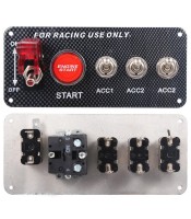 RACING START SWITCH 3 ΤΡΙΠΛΟΣ ΔΙΑΚΟΠΤΗΣ ROCKER ΚΑΙ ΜΠΟΥΤΟΝ ΕΚΙΝΗΣΗΣCONNECTOR CAR