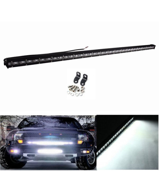 LED LIGHT BAR 108W SLIM ΛΕΠΤΟΣ ΑΔΙΑΒΡΟΧΟΣ LED LIGHT BAR 108W 12 - 24 VDC 30°LED ΜΠΑΡΕΣ