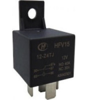 HFV15/12-Z4TJ ΡΕΛΕ ΙΣΧΥΟΣ 12VDC 1 ΕΠΑΦΗΣ 2 ΘΕΣΕΩΝ 12V 45A ΑΥΤΟΚΙΝΗΤΟΥΡΕΛΕ