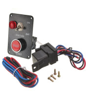 12v Ignition Push Button Engine Start Starter Switch Panel