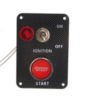 12v Ignition Push Button Engine Start Starter Switch Panel