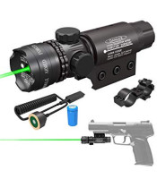 Green Laser Sight  LAZER ΣΚΟΠΕΥΣΗΣ ΟΠΛΟΥ ΜΕ 2 ΒΑΣΕΙΣ ΕΠΑΝΑΦΟΡΤΙΖΟΜΕΝΟΦΑΚΟΙ