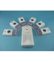 6 Zone Wireless Doorbell System Security Alarm Burglar System