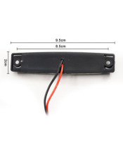 Red Light 6 LED Side Marker Indicators Light Truck Trailer