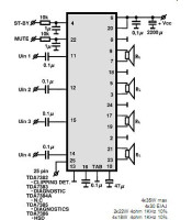 TDA 7385 ΟΛΟΚΛΗΡΩΜΕΝΟ ΚΥΚΛΩΜΑ TDA7385ΗΜΙΑΓΩΓΟΙ - IC