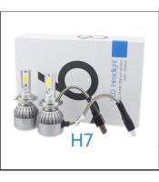 C6 H7 Car Headlight Led Cob 72W C6 Led Headlight H7 7600LM Led H7 Headlight For Led Car Light 6000K