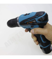 12V double speed lithium rechargeable drill drill multifunctional pistol drill set