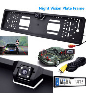 European Car License Plate Rearview Camera