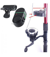 Fish Bite Strike Sound Alarm Bell Alert Clip-On Fishing Rod Pole Tackle Fishing Accessories