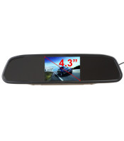 Univeral 4.3 Inch Color TFT LCD Parking Car Rear View Mirror Monitor 4.3'' Rearview Monitor for Backup Reverse Camera