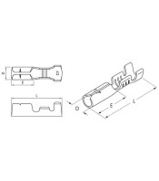 ГОЛО ЗАХВЪРВАНЕ ЖЕНСКИ КАБЕЛ 3.9-1.5 DJ221 4mm