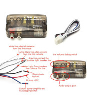H/L LEVEL CONVERTER ΕΞΑΣΘΕΝΗΤΗΣ Hi-input ΜΕ ΚΑΘΥΣΤΕΡΗΣΗΕΝΙΣΧΥΤΕΣ CAR