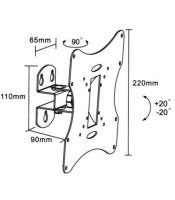 Brateck LCD-501A 23-42 inch Tilt Swivel TV Wall Mount