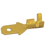 NAKED MALE SLIDE CABLE LUG 4.8-1.3 BRASS 805202 CYI