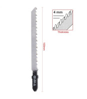 T101D 100mm Reciprocating Saw Blades Straight Cutting Jig Saw for Wood PVC Fibreboard Reciprocating Saw Blade