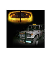 240 LED Light Bar Roof Top Emergency Hazard Warning Flash Strobe Yellow Amber