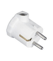 Angle Plug, Schuko Plug, Current Plug White