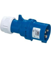 MALE INDUSTRIAL PLUG 3P 32A 023-6 IP44 PCE