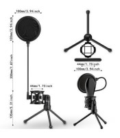 PS-2 ANDOWL POP ΣΠΙΡΑΛ ΒΑΣΗ ΜΙΚΡΟΦΩΝΟΥ ΕΠΙΤΡΑΠΕΖΙΑΜΙΚΡΟΦΩΝΩΝ