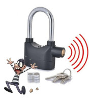 Alarm Padlock Alarm Lock for Motorcycle Long Beam Bike Bicycle