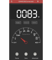 Mastech MS8238H Digital Multimeter with Wireless App Connection