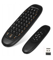 3 in 1 2.4GHz Wireless Air Mouse Full QWERTY Keyboard TV Remote Control