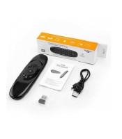 3 in 1 2.4GHz Wireless Air Mouse Full QWERTY Keyboard TV Remote Control