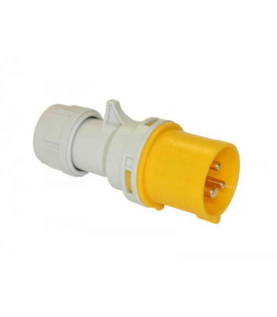 16A 2P E 3 pin 110V 110-130V IP44 013-4 single phase splashproof industrial plug