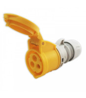 TWIST CARAVAN CONNECTOR 16A 3P 110V