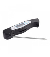 Food BBQ Meat Thermometer Rotating Probe LCD Digital